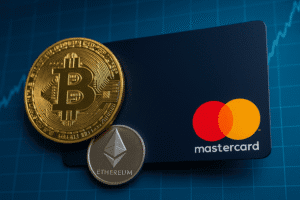 Lee más sobre el artículo Criptomonedas como herramienta de pago según Mastercard